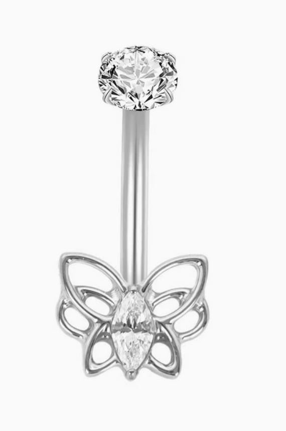 ASTM F136 Titanium Threader Dangle Earring – Bauchnabel-Piercing 1,6mm 10mm