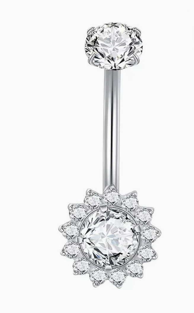 ASTM F136 Titanium Threader Dangle Earring – Bauchnabel-Piercing 1,6mm 10mm