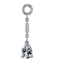 ASTM F136 Titanium Threader Piercing Charm – 08G