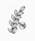 ASTM F136 Internally Threaded Titanium Labret