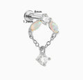 ASTM F136 Titanium Threaded Labret – Glitzer Steine